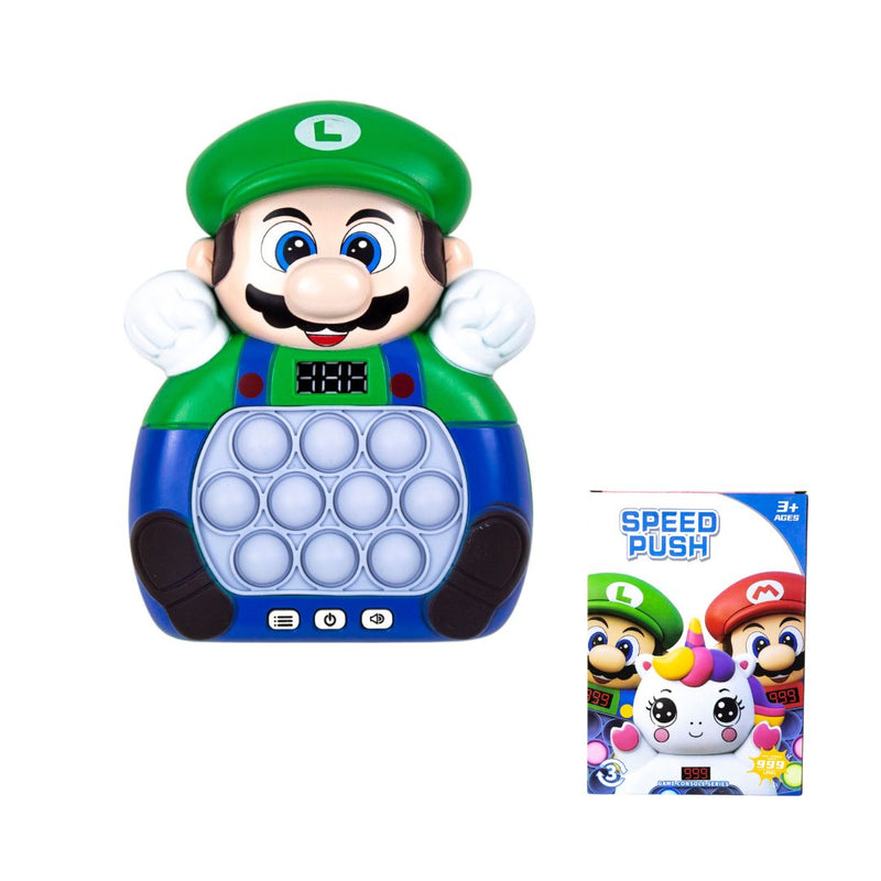 JUEGO CON SONIDO SPEED PUSH #LUIGI VERDE