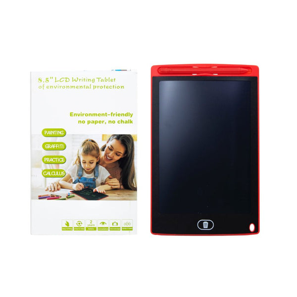 TABLETA PIZARRON LCD WRITING 8.5¨ #ROJO