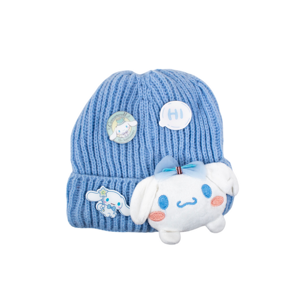 GORRO INFANTIL TEJIDO KAWAI #CELESTE CINNAMOROL