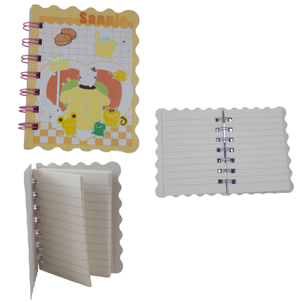 MINI LIBRETA DE APUNTES KAWAI #POMPOMPURIN