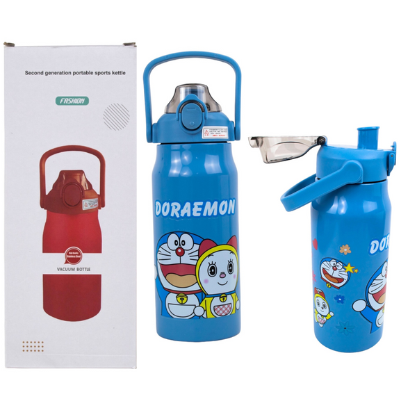 TERMO PORTABLE SPORTS KETTLE ACERO #CELESTE DORAEMON