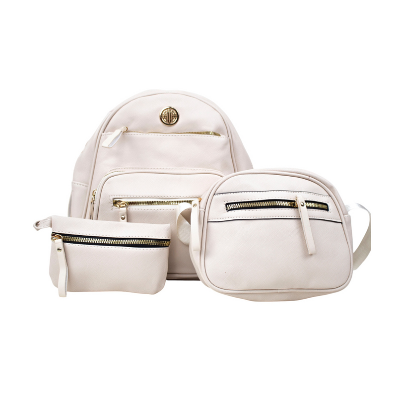 MOCHILA TRIO GRENOBIL A5266 #WHITE