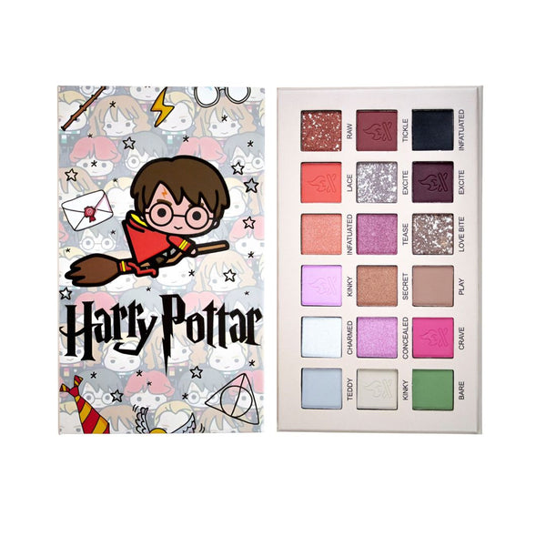 PALETA DE SOMBRAS MEDIANA #HARRY POTTER ESCOBA