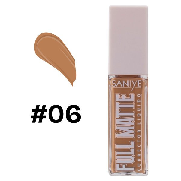 CORRECTOR LIQUIDO FULL MATTE SANIYE #06