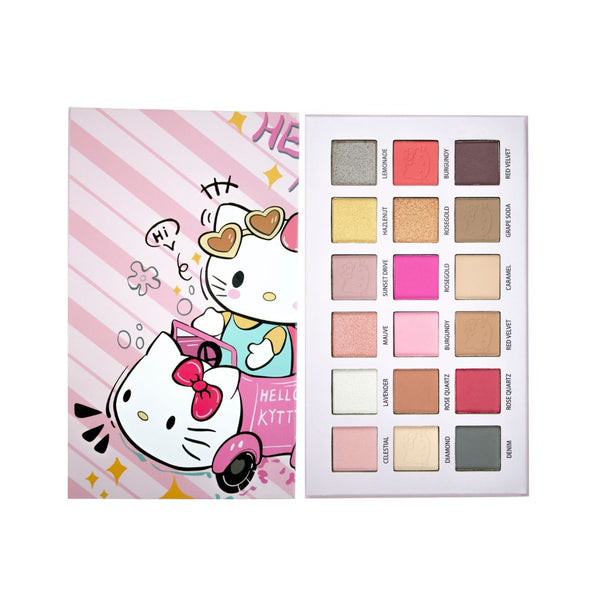 PALETA DE SOMBRAS MEDIANA #HELLO KITTY