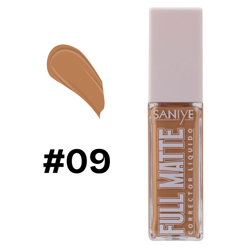 CORRECTOR LIQUIDO FULL MATTE SANIYE #09