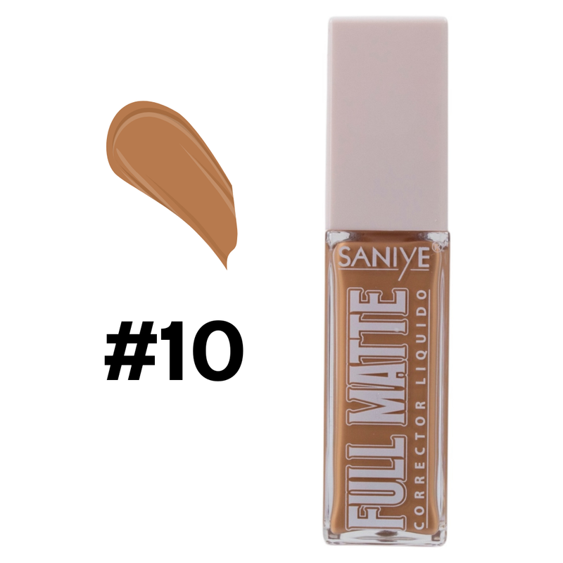 CORRECTOR LIQUIDO FULL MATTE SANIYE #10