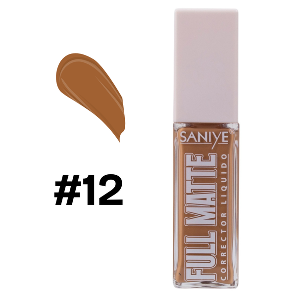 CORRECTOR LIQUIDO FULL MATTE SANIYE #12