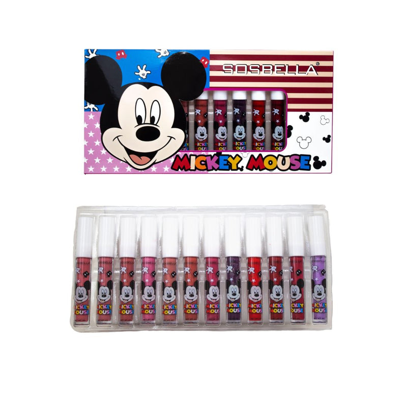 SET DE LABIALES SOSBELLA #MICKEY