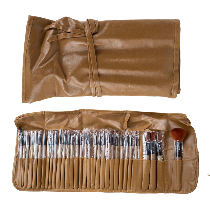 SET ESTUCHE BROCHAS 32 PIEZAS #CAFE