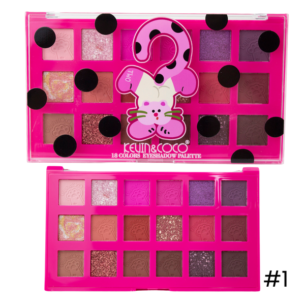 KEVIN & COCO PALETA CHICA 18 COLORS #01