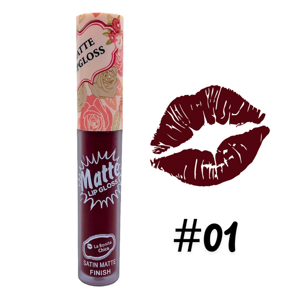 LABIAL LIP GLOSS MATTE HEDYBEAUTY #1