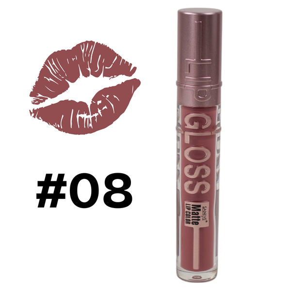 GLOSS MATE LIP COLOR SANIYE #08