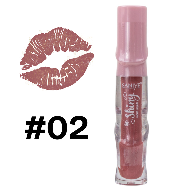 LABIAL LIQUIDO SHINY SANIYE #02