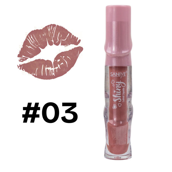 LABIAL LIQUIDO SHINY SANIYE #03