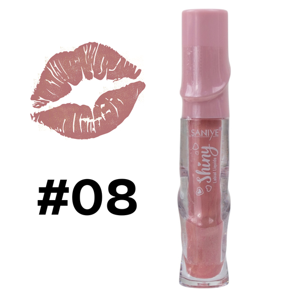 LABIAL LIQUIDO SHINY SANIYE #08