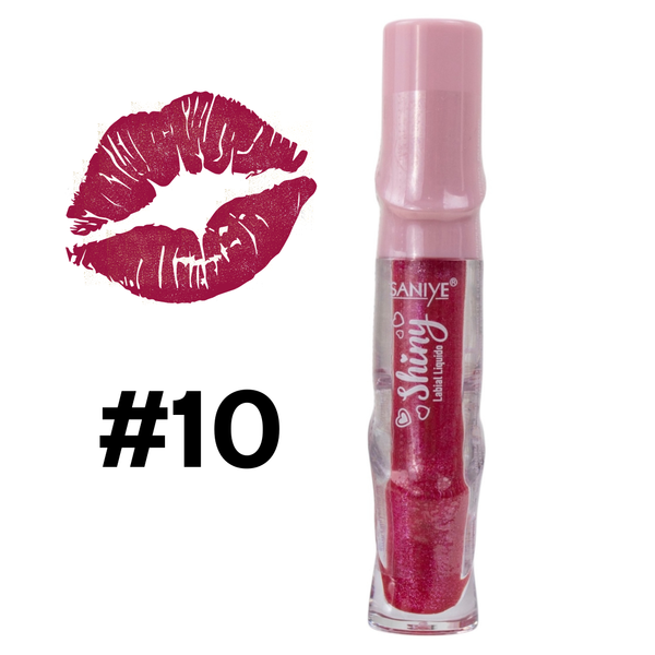 LABIAL LIQUIDO SHINY SANIYE #10