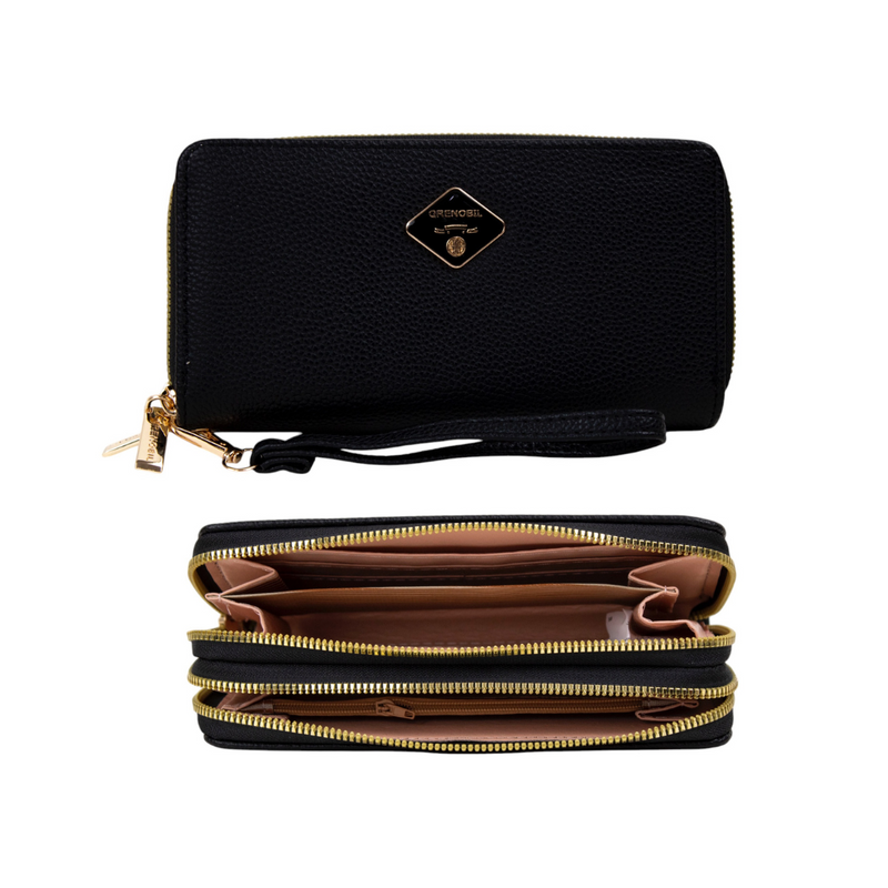 CARTERA DAMA GRENOBIL D4453 #BLACK