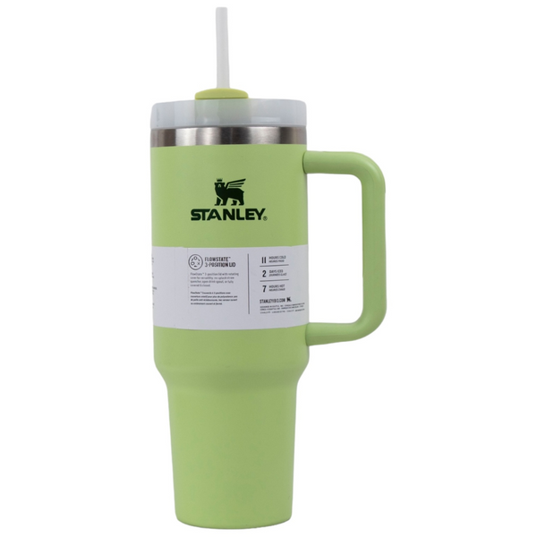 VASO METAL STAN DE AGARRADERA 40 OZ #VERDE LIMON