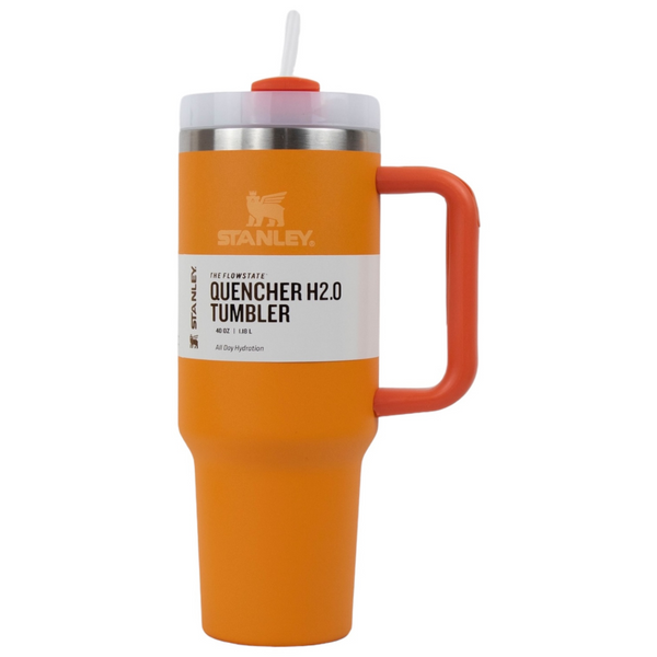 VASO METAL STAN DE AGARRADERA 40 OZ #NARANJA