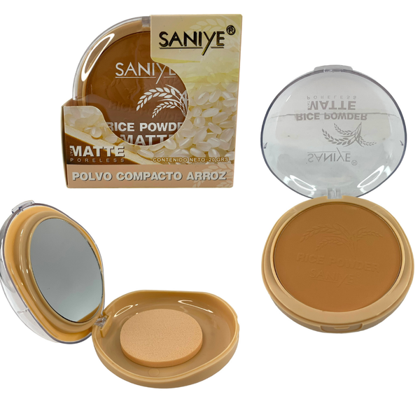 POLVO COMPACTO  SANIYE ARROZ #04