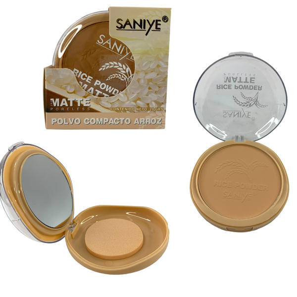 POLVO COMPACTO SANIYE ARROZ #02