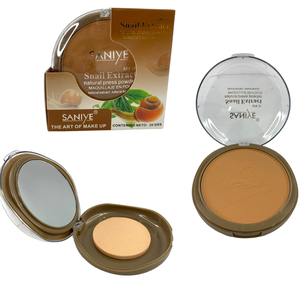 POLVO COMPACTO SANIYE SPF 25 SNAIL #1