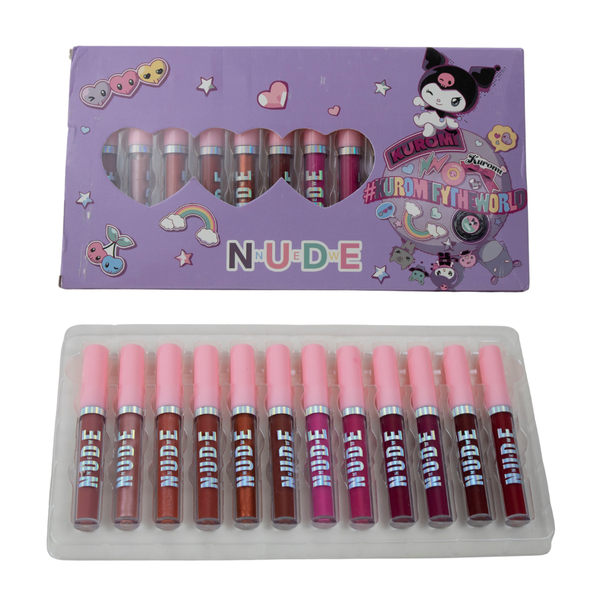 SET LABIAL NEW NUDE KAWAI #KUROMI