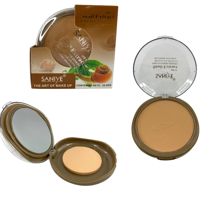 POLVO COMPACTO SANIYE SPF 25 SNAIL #4