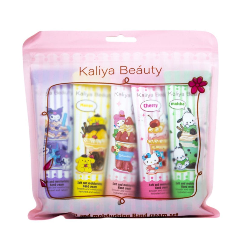 CREMA DE MANOS KALIYA BEAUTY HAND CREAM SET #PERSONAJES SANRIO PASTELITOS