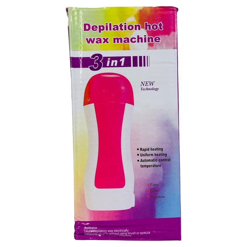 MAQUINA DE DEPILACION CON CERA DEPILATION HOT 3 IN 1