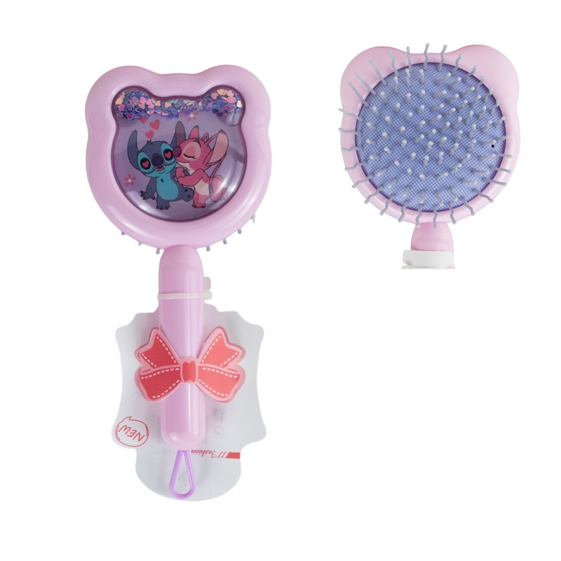 CEPILLO CABELLO FASHION KAWAI #STICH LILA