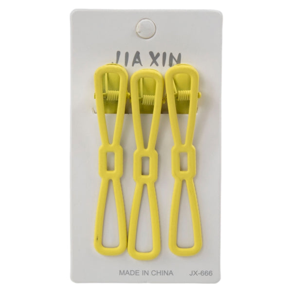 SET CUCAS BROCHES JIA XIN  #MOÑO AMARILLO