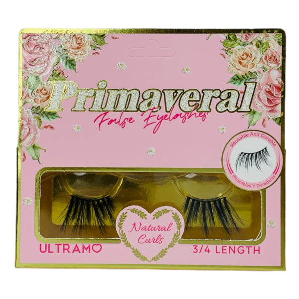 PESTAÑAS FALSE EYELASHES NATURAL CURLS ULTRAMO B #BK01