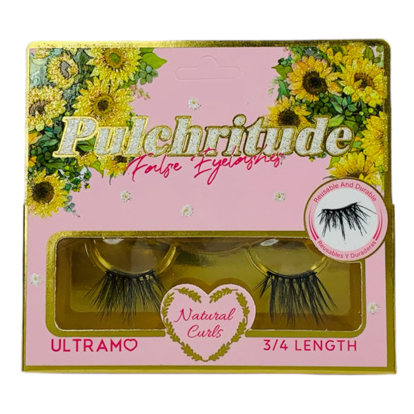 PESTAÑAS FALSE EYELASHES NATURAL CURLS ULTRAMO B #BK59