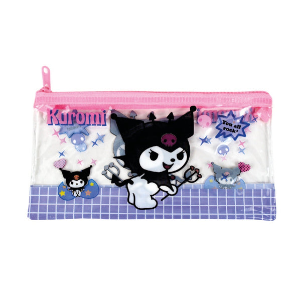 LAPICERA TRANSPARENTE #KUROMI MORADO