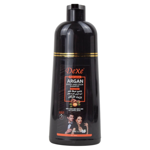 SHAMPOO TINTE PLANT SERIES DEXE #NEGRO EXTRACTO DE ARGAN