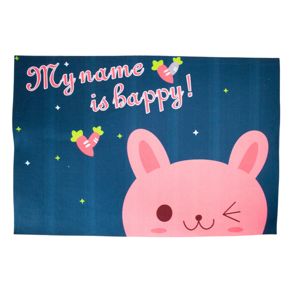 TAPETE ALFOMBRA KAWAI #MY NAME IS HAPPY